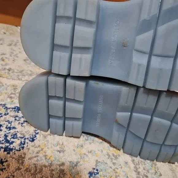 Leather Tire Black Transparent Chunky Boot Size 39 - Picture 11 of 14